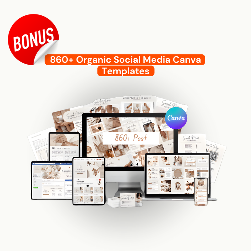 Organic Social Media Templates